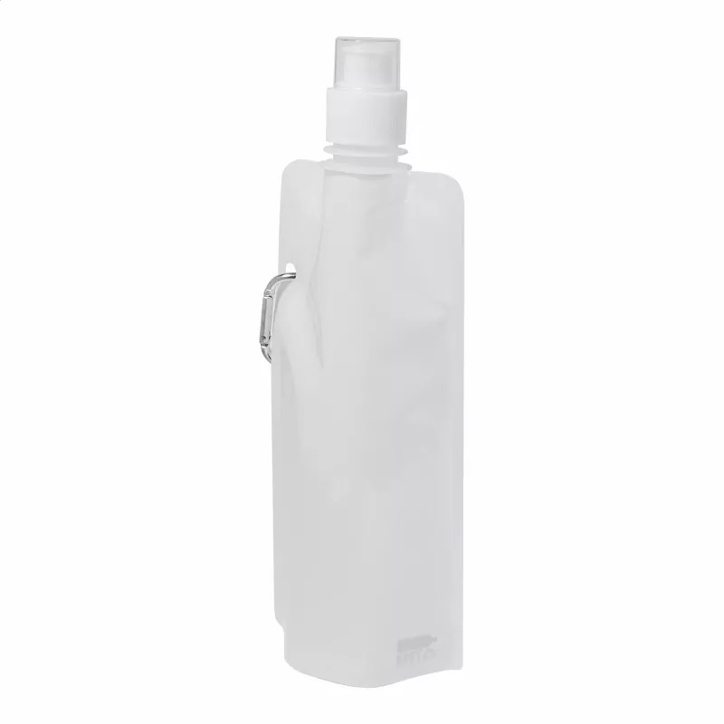 Carabol składana butelka RPET - biały (AP800231-01)