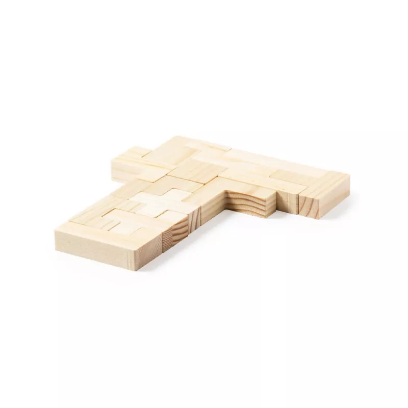 Drewniana gra zręcznościowa, 13 el. - drewno (V1005-17)