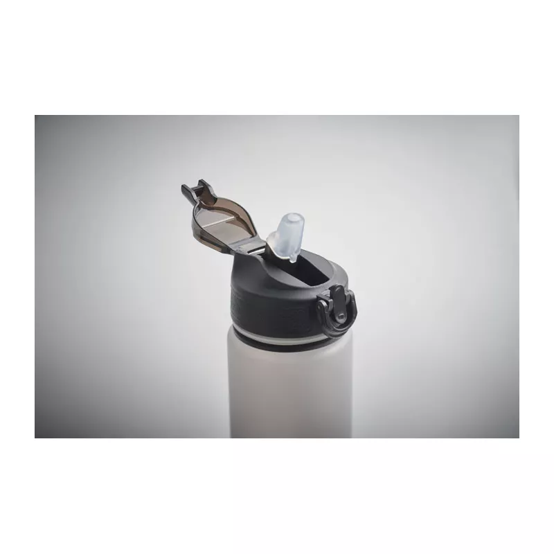Butelka sportowa RPET 1000 ml ze słomką ACTIVATE - Czarny (MO2489-03)