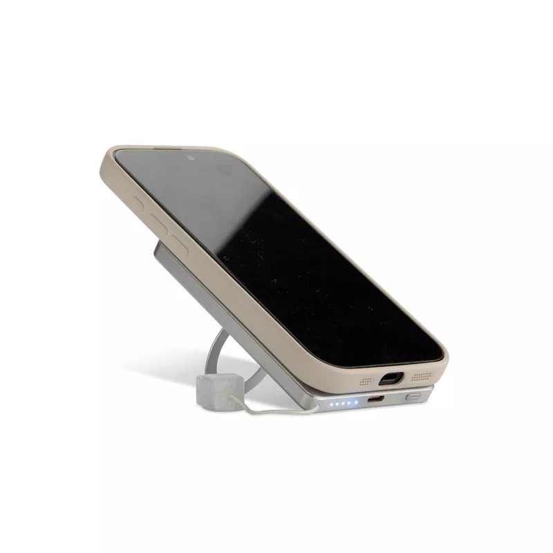 Powerbank ZYNTRA 5000 mAh 20W - srebrny (45136-00)