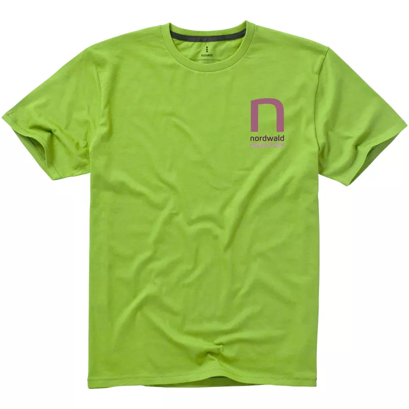 Męski T-shirt 160 g/m²  Elevate Life Nanaimo - Zielone jabłuszko (38011-APPLE)