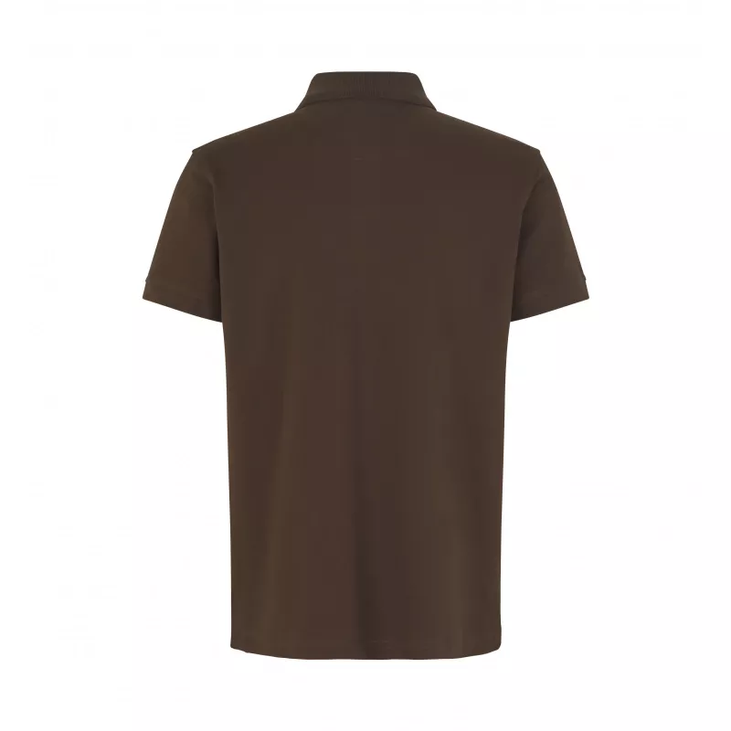 Koszulka bawełniana 210 g/m² ID Polo/stretch 0525 - Mocca (0525-MOCCA)