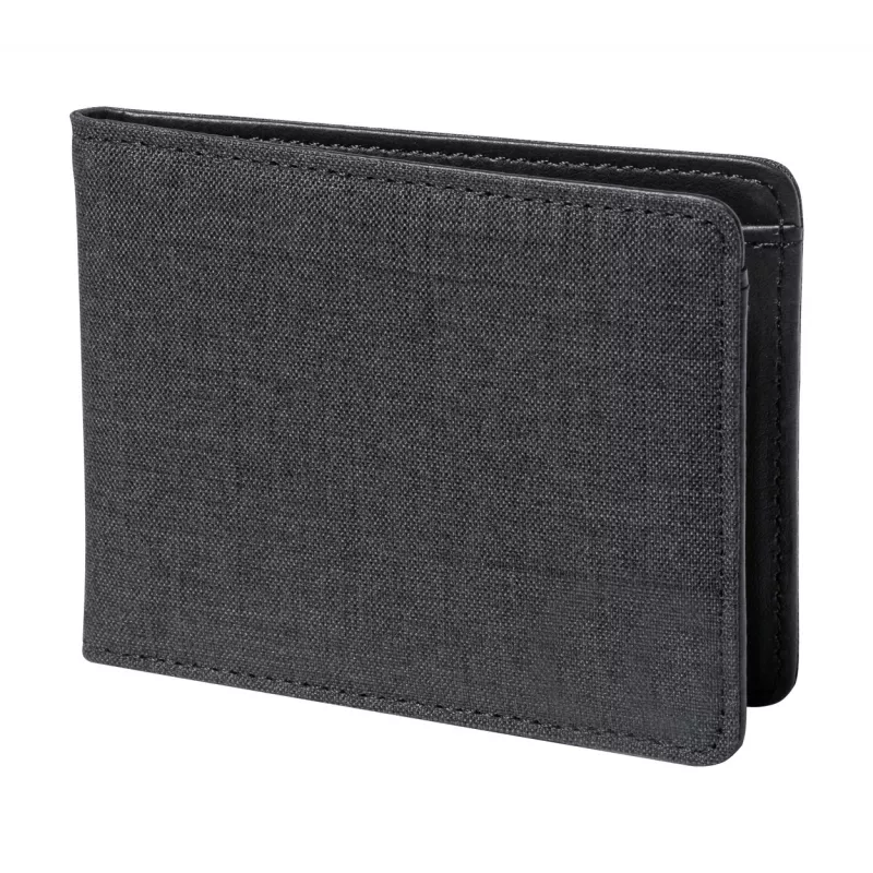 Kenxo portfel RPET - czarny (AP722789-10)