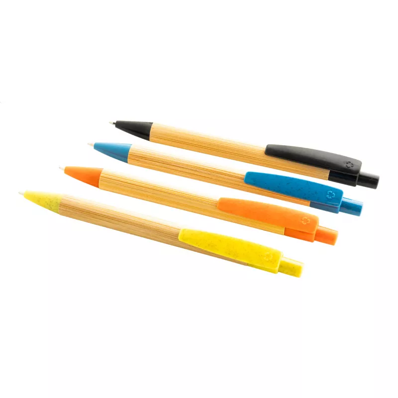 Boothic długopis bambusowy - czarny (AP810427-10)