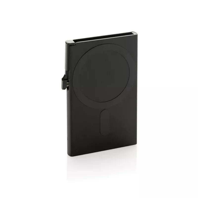 Magnetyczne etui na kartę kredytową, ochrona RFID - black (P820.9501)