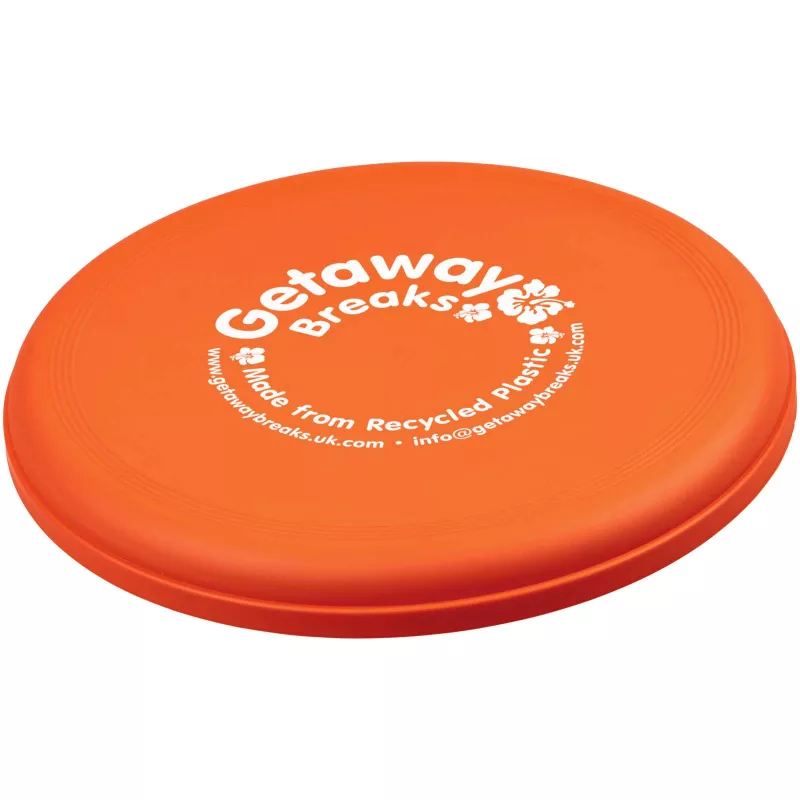 Orbit recycled plastic frisbee - Pomarańczowy (21048931)