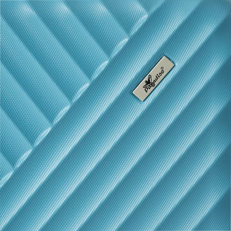 Zestaw walizek - turkusowy (56-2220005)