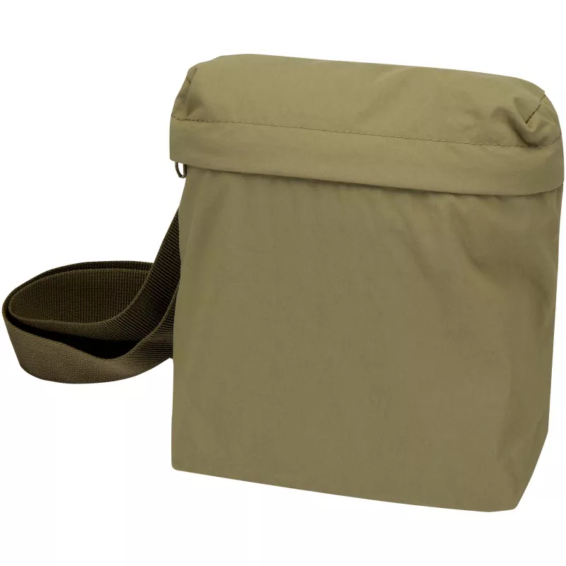 Arca - torba typu crossbody (przewieszana na ukos), wykonana z recyklingowanego poliamidu z cetyfikatem GRS - Leśny zielony (12081164)