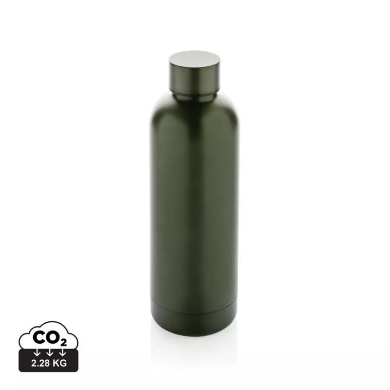 Butelka termiczna 500 ml, stal nierdzewna z recyklingu - zielony (P435.707)