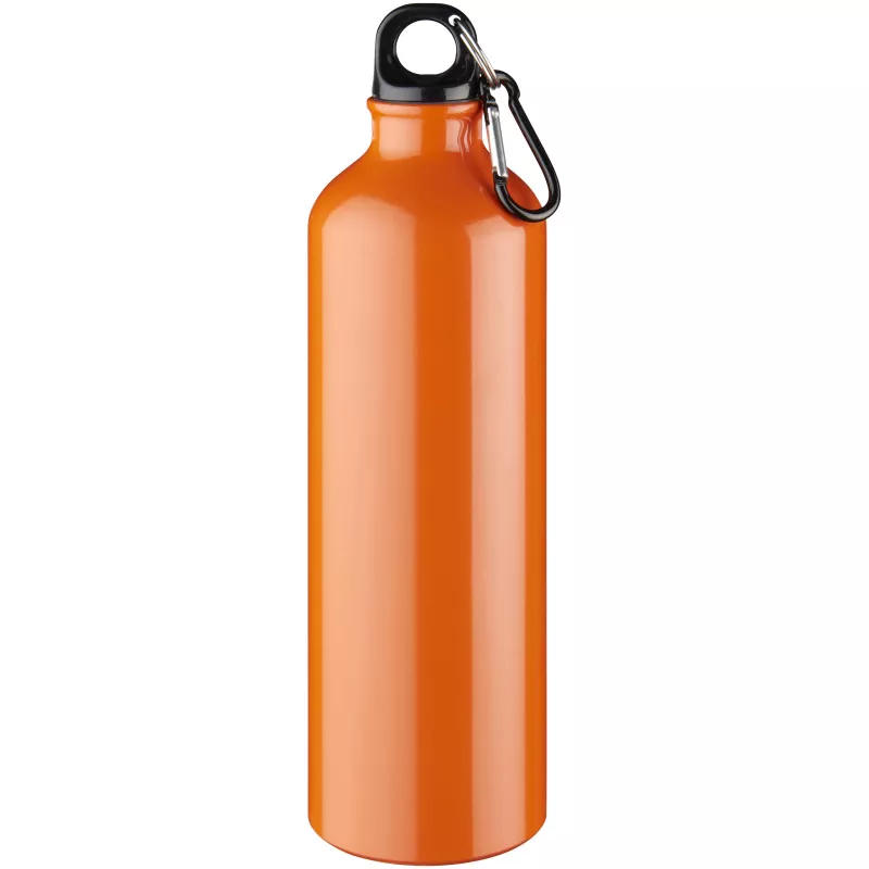Butelka reklamowa 770 ml Oregon aluminiowa z karabińczykiem - Pomarańczowy (10029707)