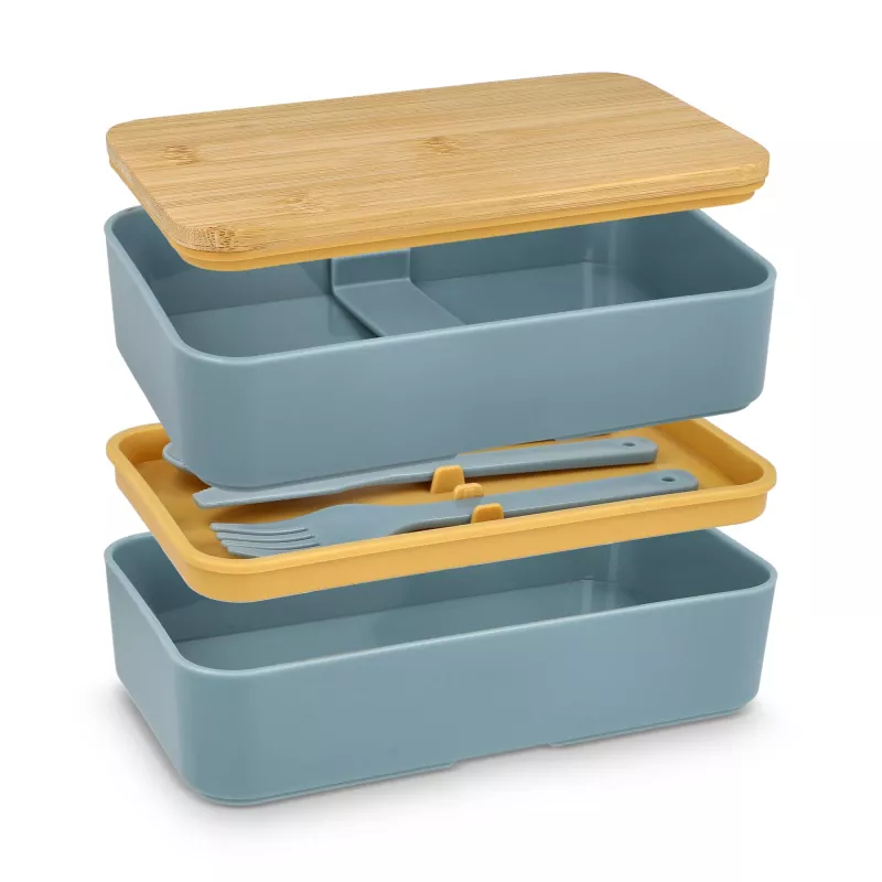 Lunchbox Bento R-PP &amp; Bamboo - pastelowoniebieski (LT90455-N0016)