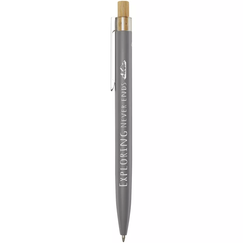 Nooshin długopis z aluminium z recyklingu - Szary (10787982)