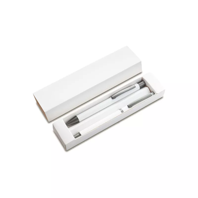 Reklamowy zestaw piśmienniczy Jetmore - biały (R02312.06.IIQ)