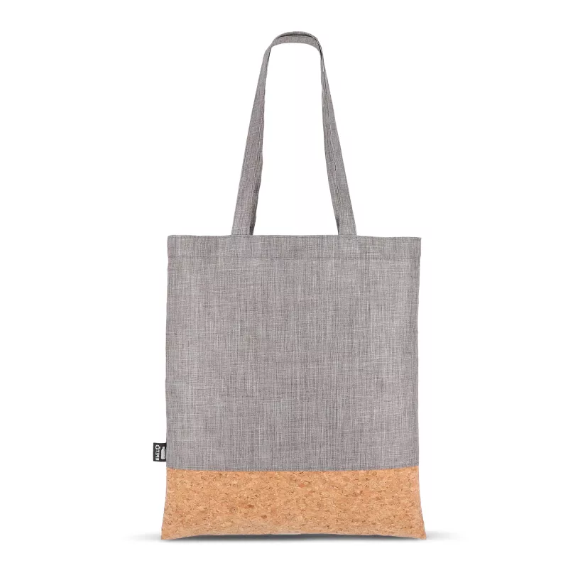Torba transportowa R-PET i korek 35 x 40 cm - szary (LT91393-N0061)