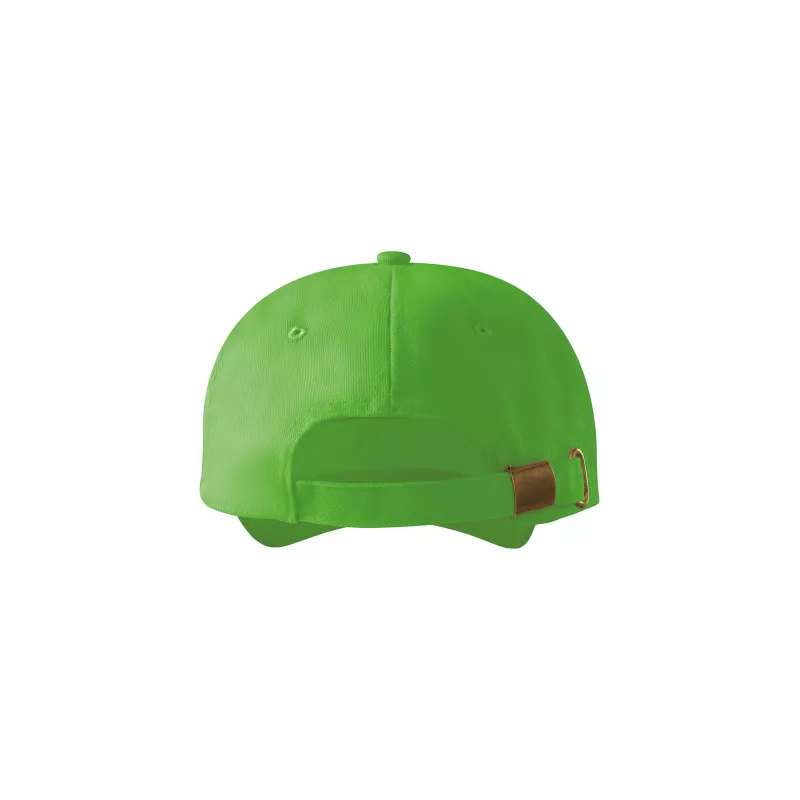 Reklamowa czapka z daszkiem Malfini 6P 305 - Green apple (ADLER305-GREEN APPLE)