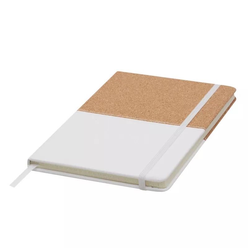 Notesw formacie A6 - biały, brązowy (56-1103303)
