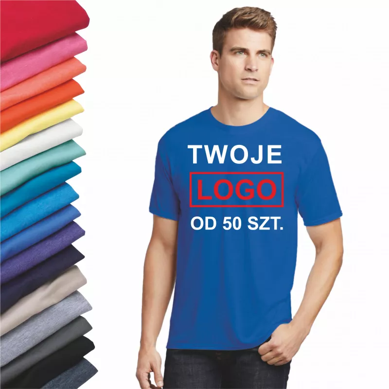 Koszulka bawełniana 150 g/m² Gildan SoftStyle™ 64000 - Royal (64000-ROYAL)
