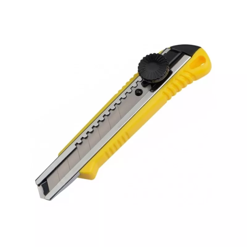 Nożyk z wysuwanym ostrzem - żółty (209508)