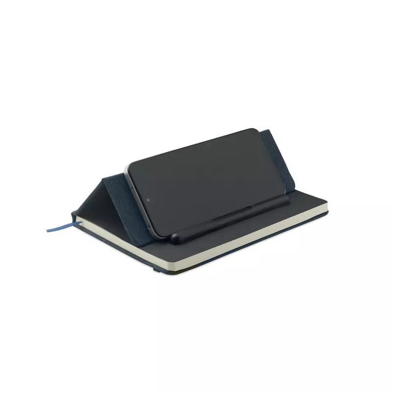 Notes A5 z długopisem 96 kartek w linię RINBOOK - Francuski Granat (MO2687-85)