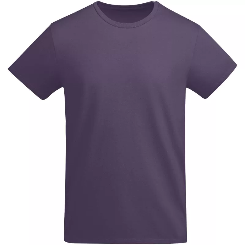 Koszulka T-shirt męska bawełniana 175 g/m² Roly Breda - Liljowy (R6698-LILAC)