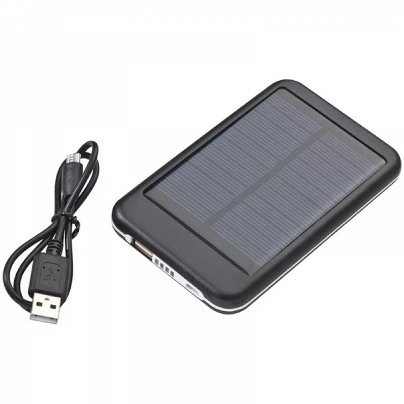 Power bank solarny 4000 mAh PHILADELPHIA - czarny (355903)