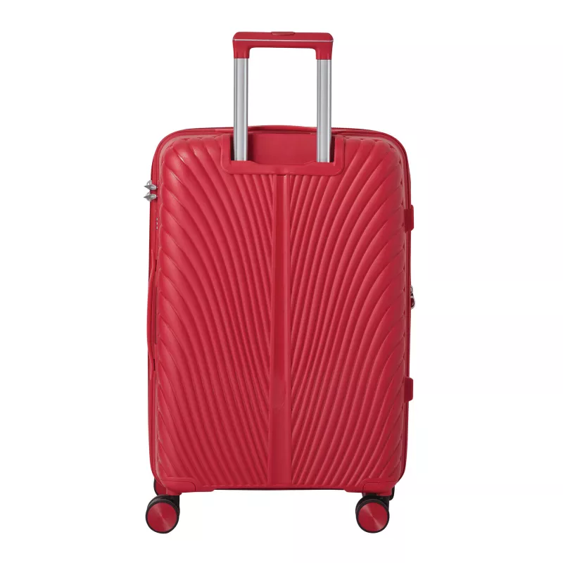 Zestaw walizek - czerwony (56-2210032)