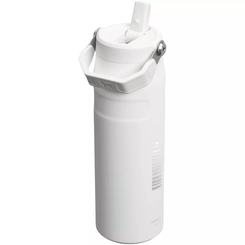 Butelka na wodę Stanley IceFlow™ 2.0 o pojemności 700 ml ze słomką - Frosted white (10088501)