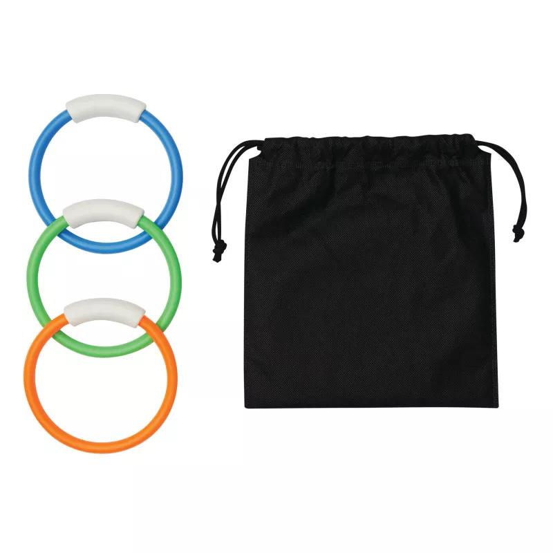 Pierścienie do nurkowania - niebieski, pomarańczowy, zielony (56-0606157)