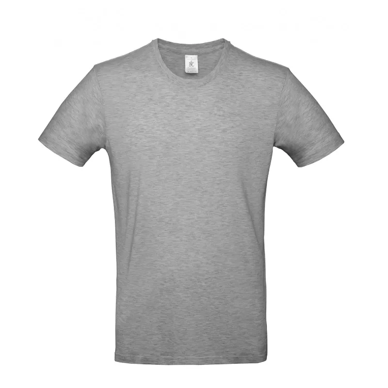 Koszulka reklamowa 185 g/m² B&C #E190 - Sport Grey (620) (TU03T/E190-SPORT GREY)