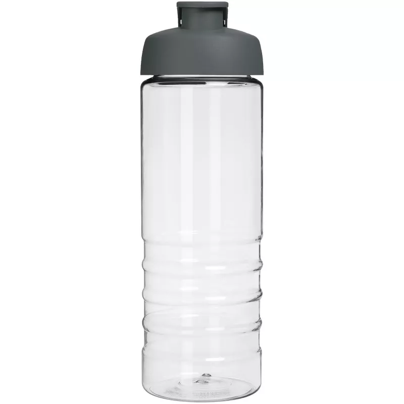 Bidon H2O Treble z otwieranym wieczkiem o pojemności 750 ml - Przezroczysty-Szary (21087912)