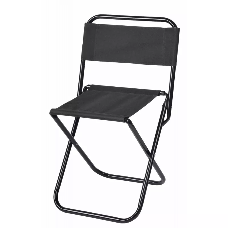 Składane krzesło kempingowe TAKEOUT - czarny (56-0603520)