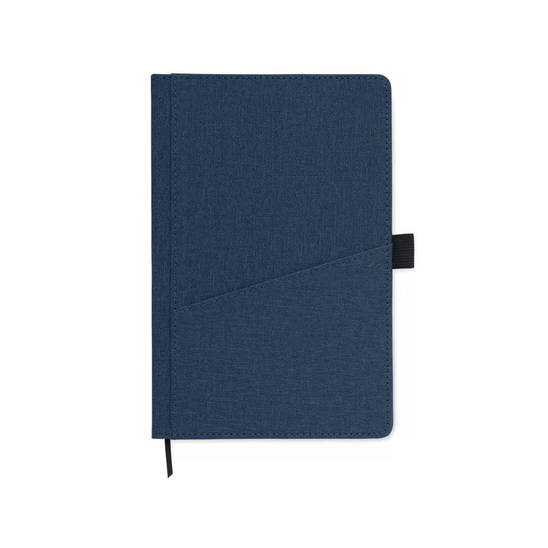 Notes A5 z kieszenią 80 kartek w linię CINCO - Niebieski (MO2285-04)