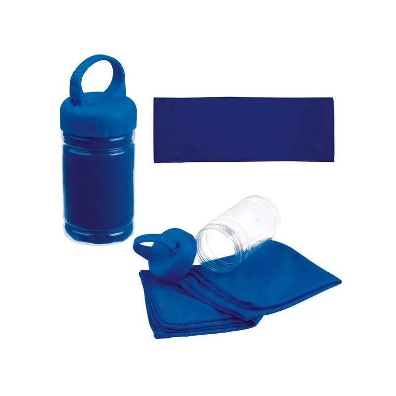 Ręcznik sportowy SPORTY - niebieski (088404)