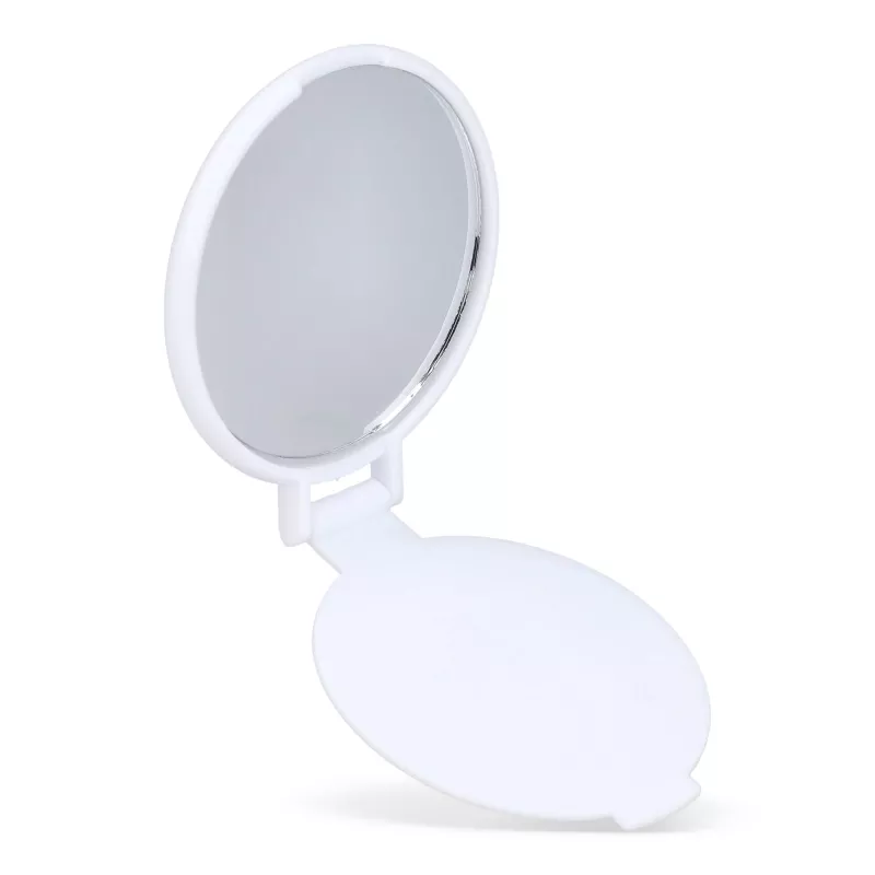 Małe kompaktowe lusterko Charm - biały (LT92734-N0001)