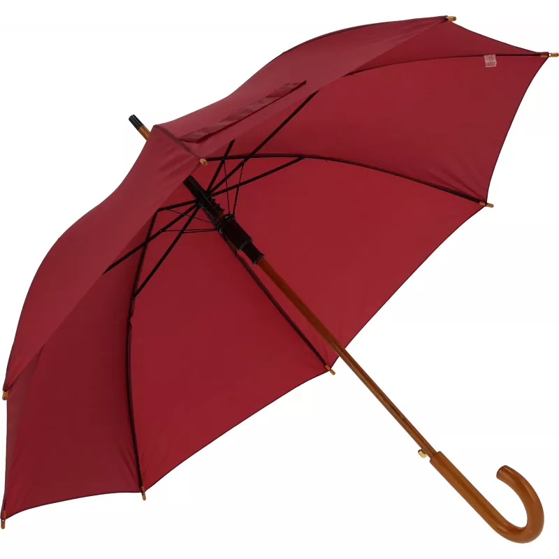 Parasol automatyczny ø105 cm MARCIN - bordowy (4513102)