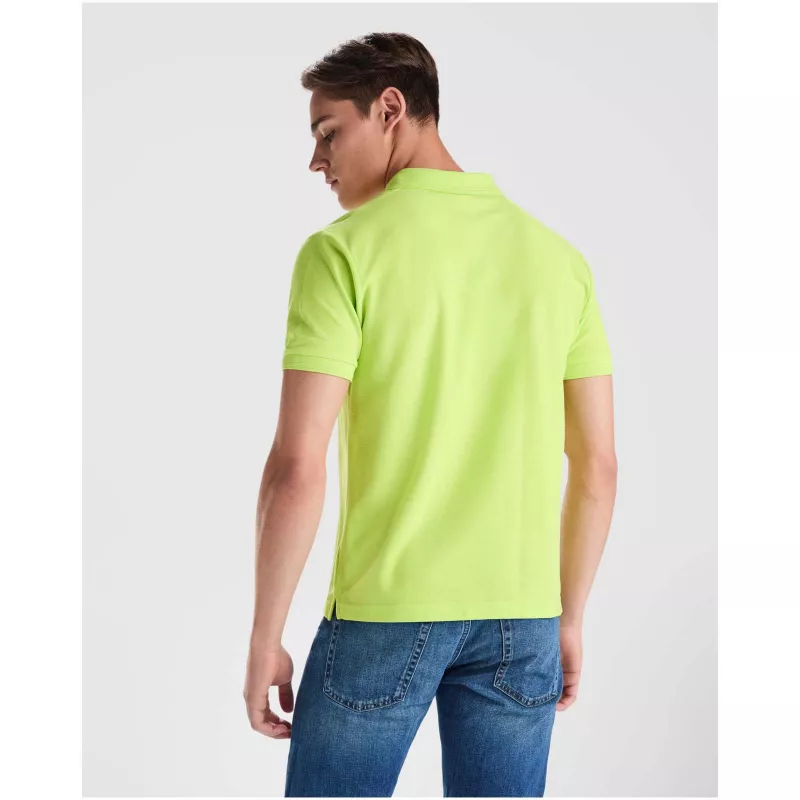 Męska koszulka polo premium 190g/m² ROLY PEGASO - Błękitny (R6609-SKY BLUE)