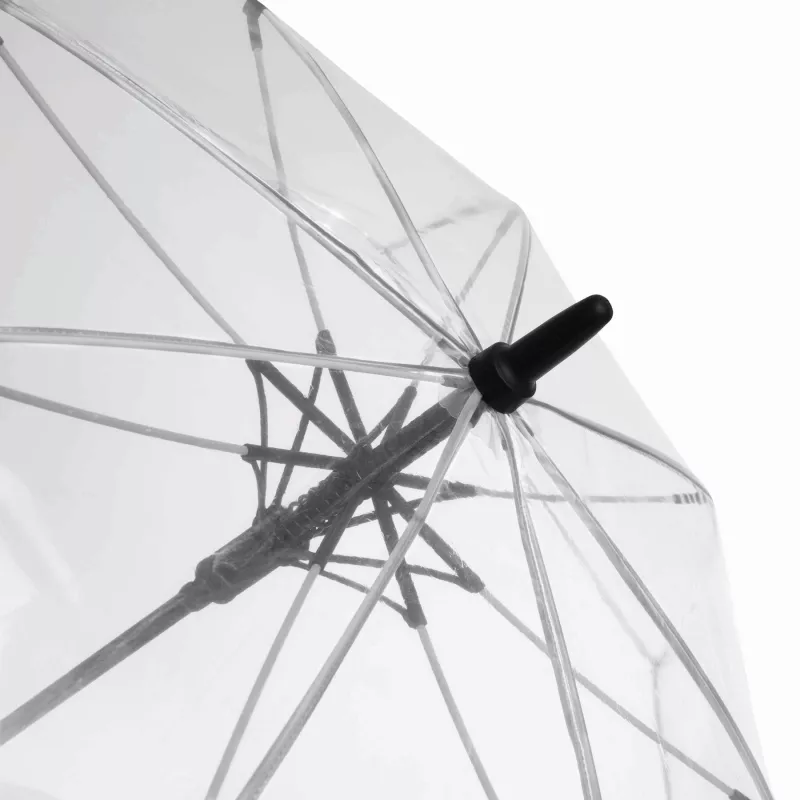 Automatyczny parasol - biały, transparentny (56-0103402)
