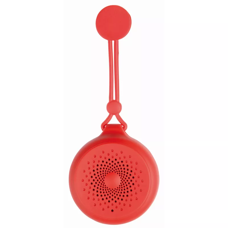 Głośnik Bluetooth SHOWER POWER - czerwony (56-0406282)