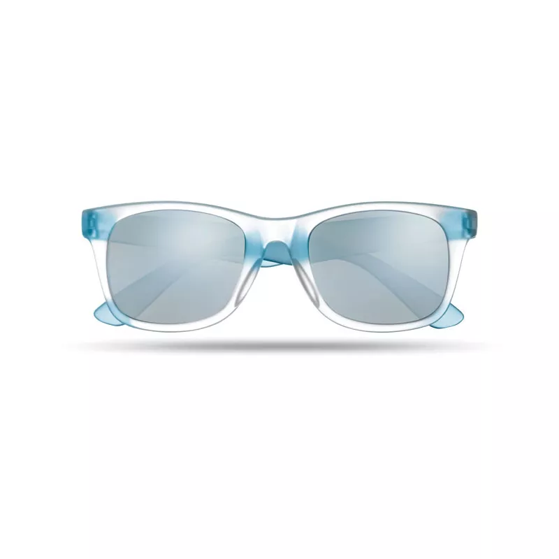 Okulary przeciwsłoneczne lustrzane UV400 AMERICA TOUCH - Niebieski (MO8652-04)