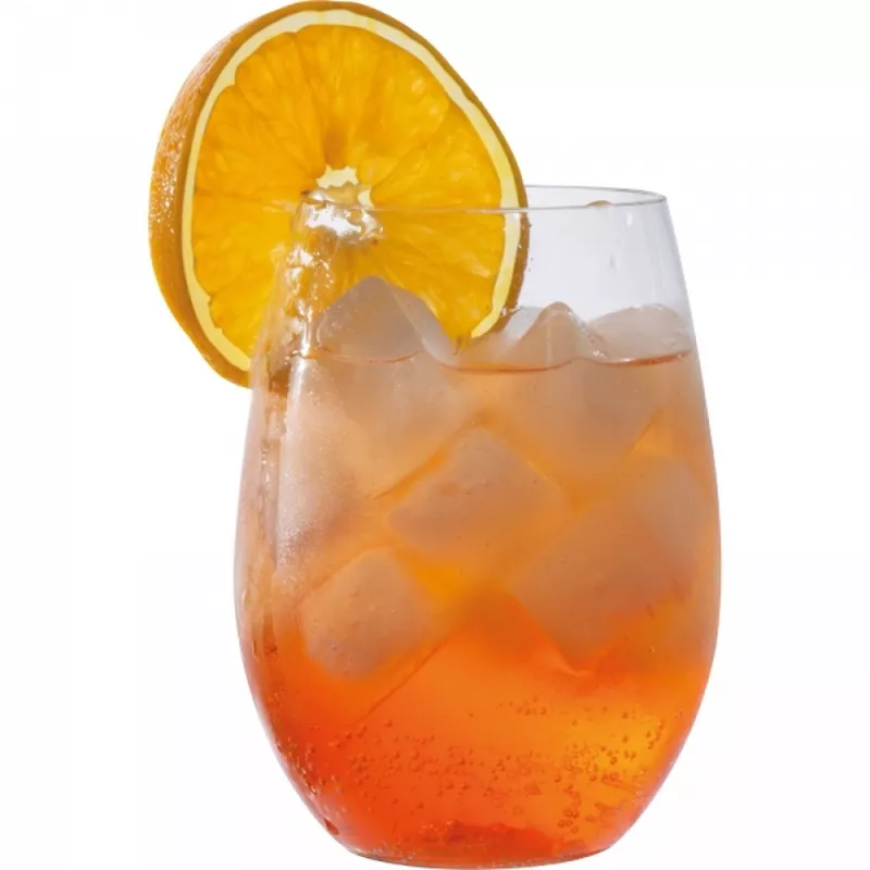 Szklanka plastikowa 450 ml CECYLIA - przeźroczysty (8145666)