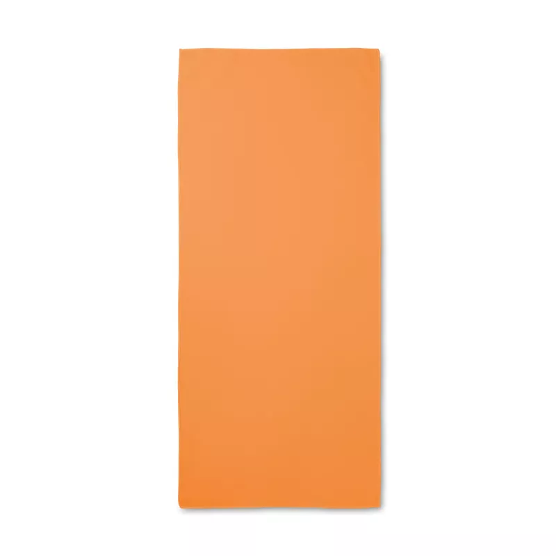 Ręcznik sportowy z mikrofibry w woreczku 35x80 cm TUKO - Pomaranczowy (MO9025-10)