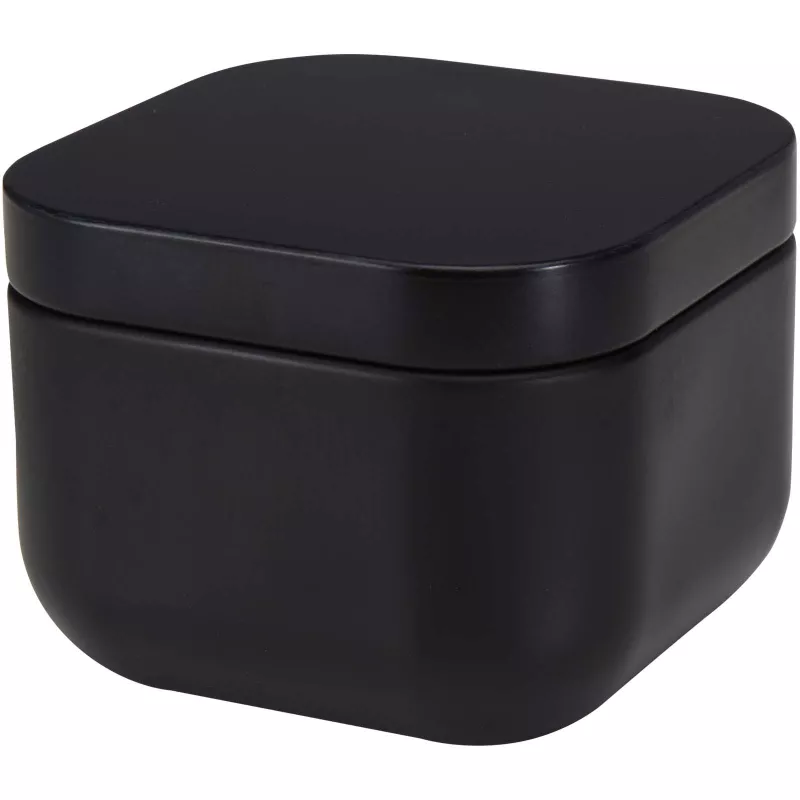 Tindra kwadratowa świeca w puszce o zapachu wanilii - Czarny (12635290)