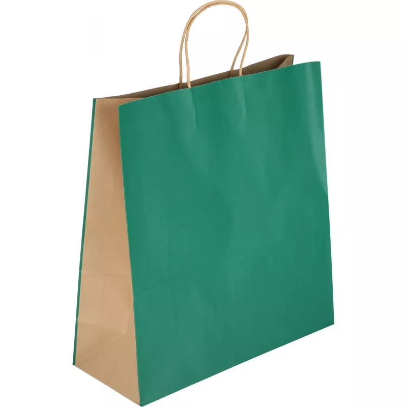 Torba papierowa duża 120 g/m2 GUS - zielony (6181709)