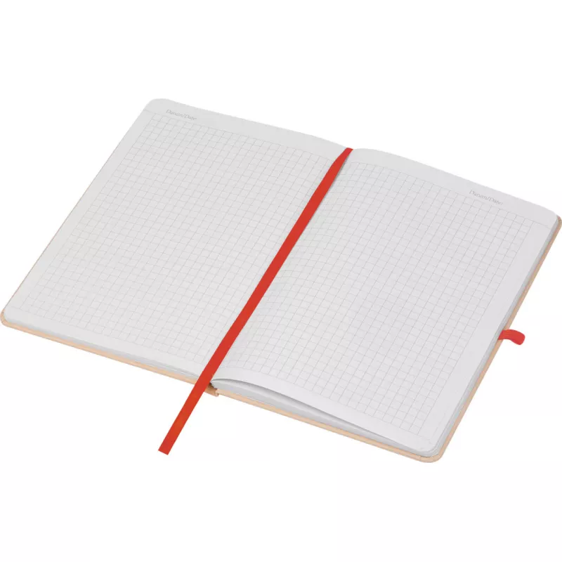 Notes A5 w kratkę SUZANO - czerwony (555305)