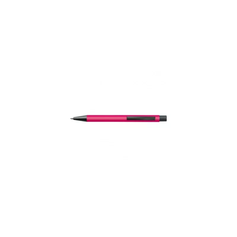 Długopis reklamowy plastikowy z metalowym klipem - różowy (1094511)