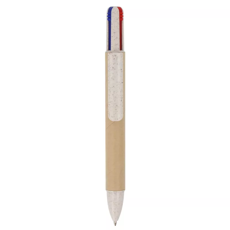 4-kolorowy długopis paierowy - naturalny (LT87256-N0094)