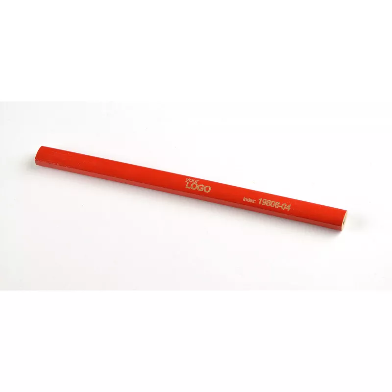 Ołówek stolarski BOB - czerwony (19806-04)