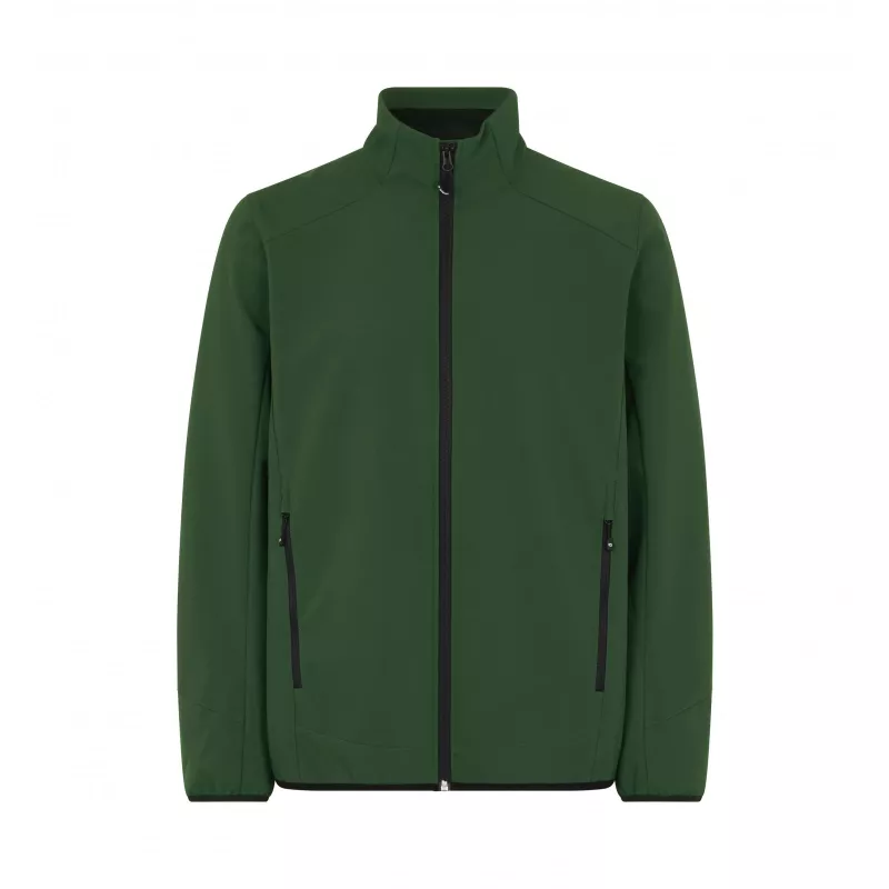 Kurtka męska ID softshell CORE 0854 290 g/m² - Bottle Green  (0854-BOTTLE GREEN)