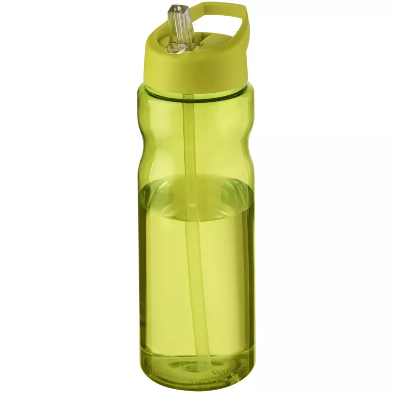 Bidon H2O Base® o pojemności 650 ml z wieczkiem z słomką - Limonka-Limonka (21004963)