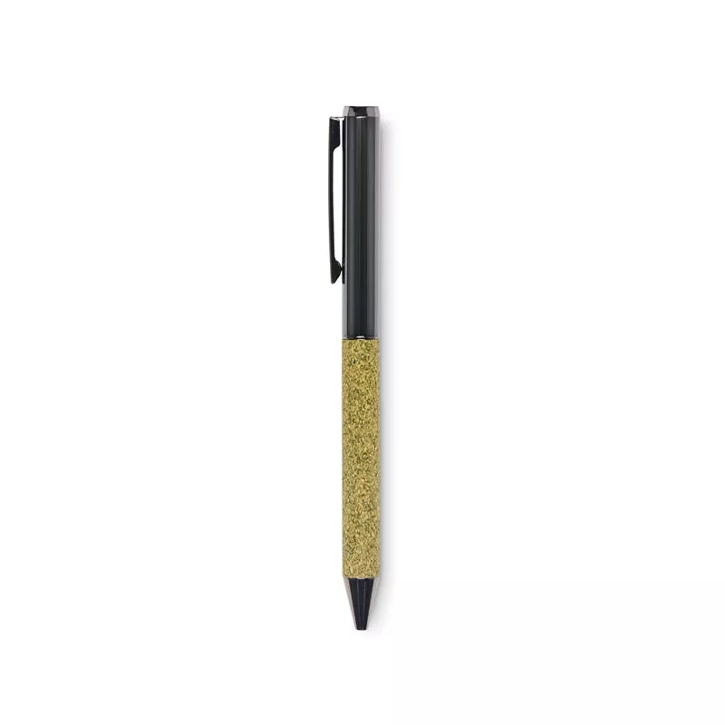 Długopis metalowy z korkowym korpusem CHIPPEWA PEN - Zielony (MO2632-09)